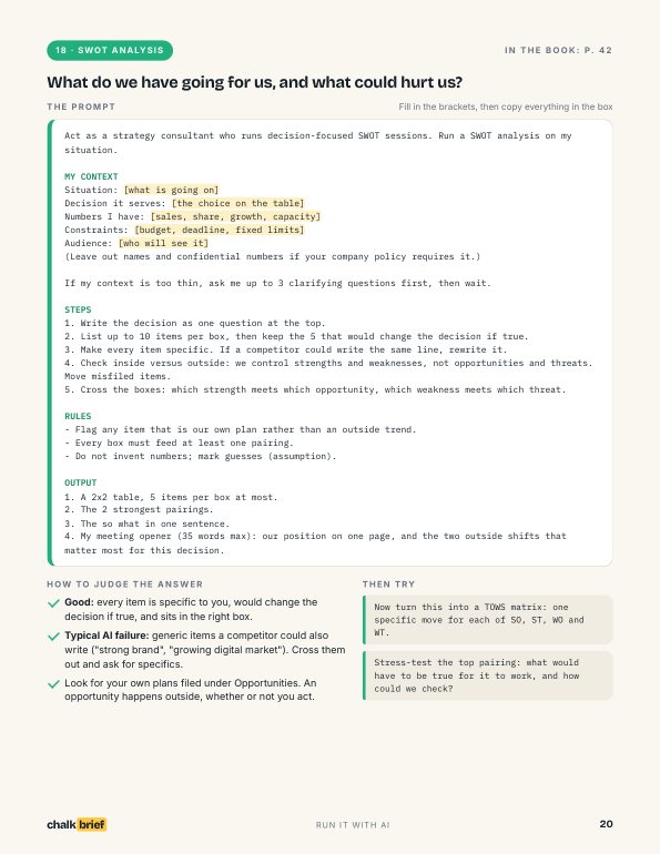 A page from Run It With AI